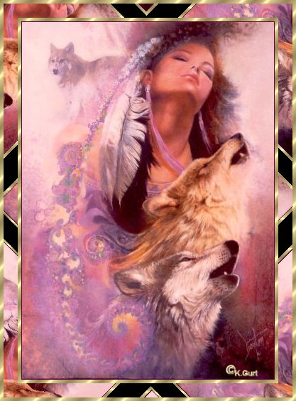 Native Modern Art by  K . Gurt