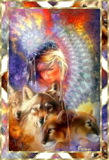 Native Modern Art by  K . Gurt