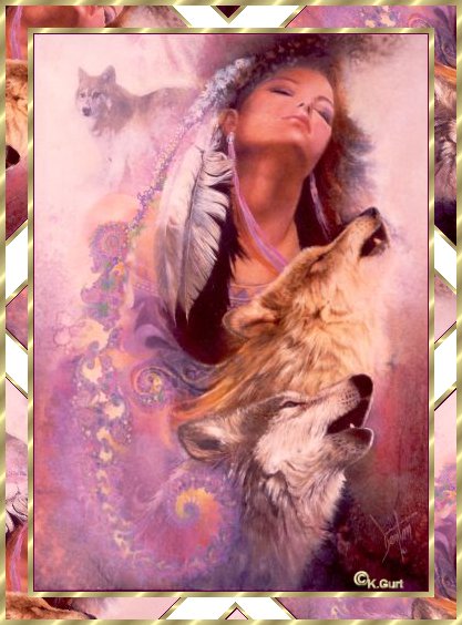 Native Modern Art by  K . Gurt