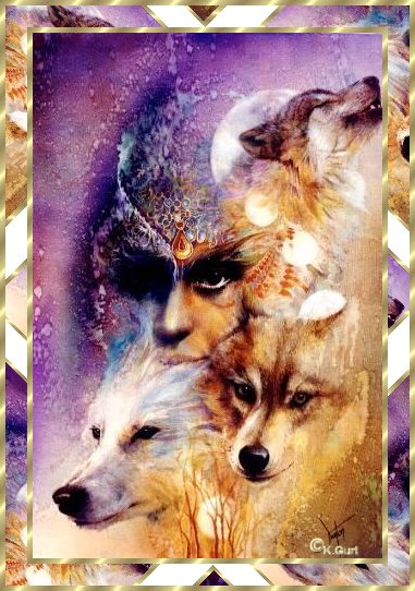 Native Modern Art by  K . Gurt