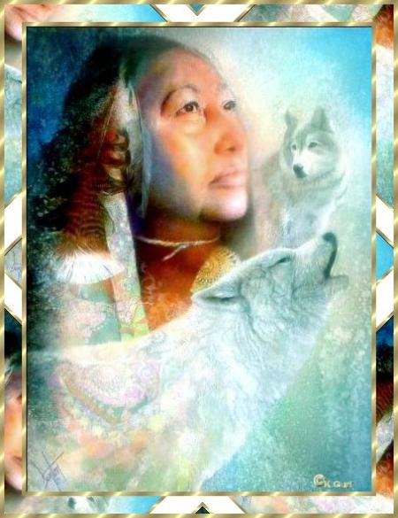 Native Modern Art by  K . Gurt