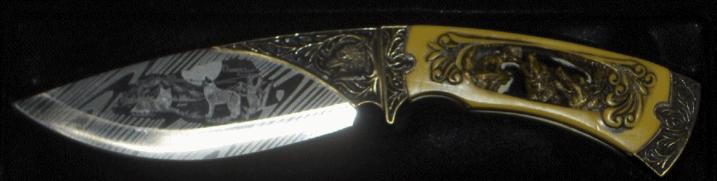 Mon poignard d�co loups