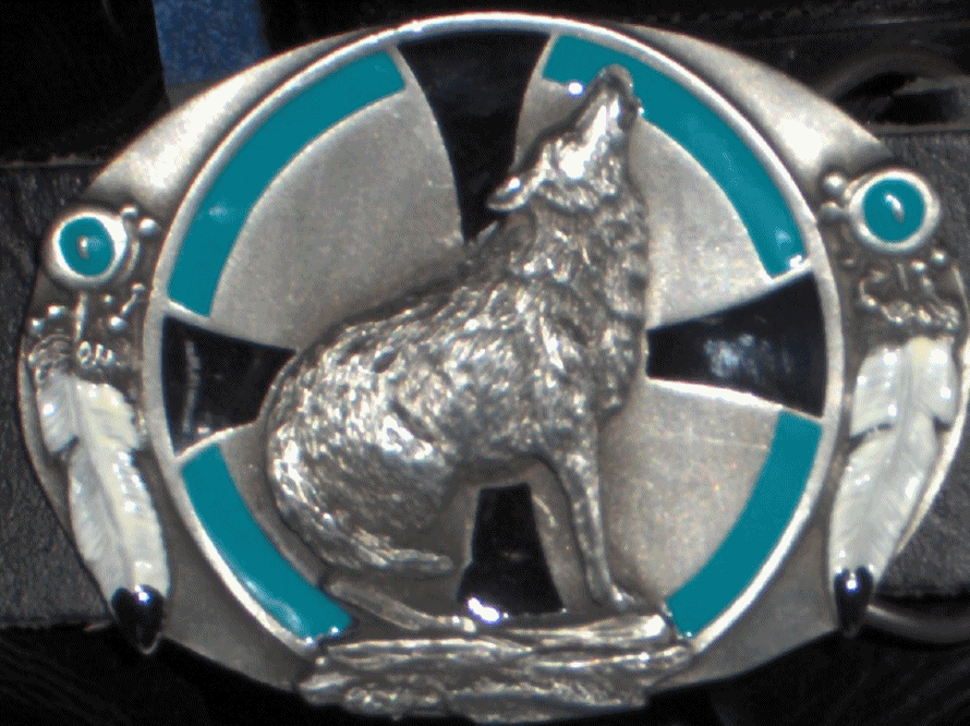 Ma ceinture native & wolf